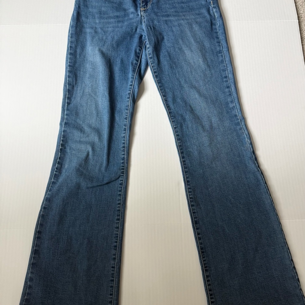 GAP Women's Medium Blue Flare Jeans